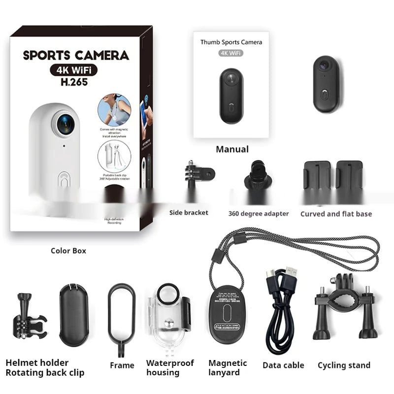 GoView™ Hands-Free Clip-On Camera