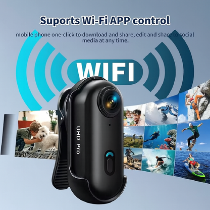 GoView™ Hands-Free Clip-On Camera