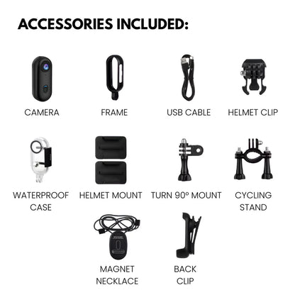 GoView™ Hands-Free Clip-On Camera